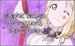 Graphic design commissions/portfolio
